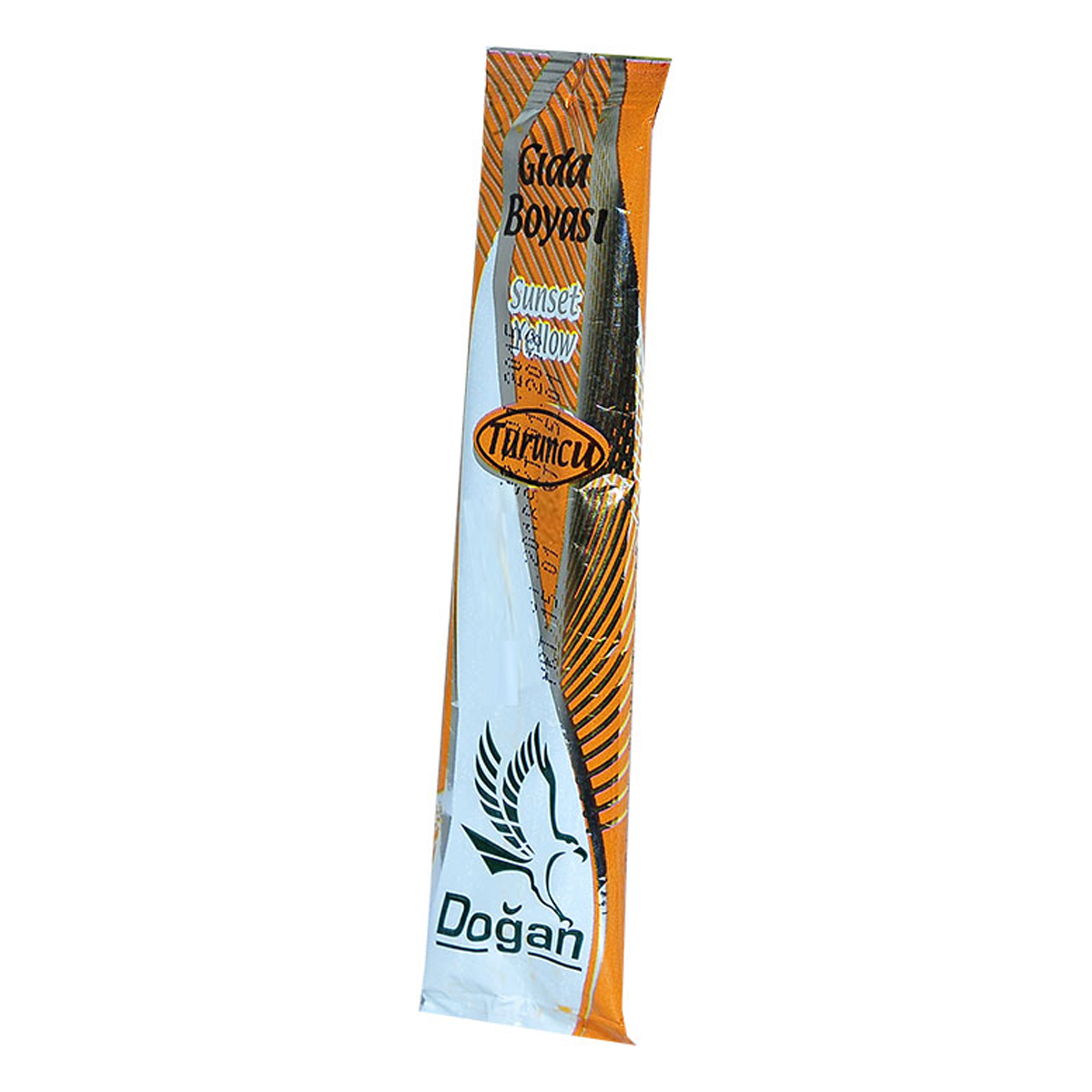 Doğan Baharat Pasta Şerbet Slime Gıda Boyası Turuncu Toz 9 Gr Paket